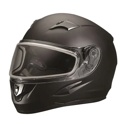 Polaris Blaze Full Face Snowmobile Helmet Anti Fog DOT FMVSS 218 Matte Black - Image 1 of 4