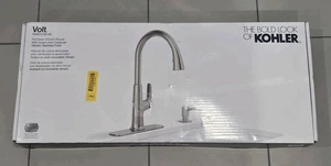 Kohler Volt herunterziehbare Brause moderne Edelstahl Küchenarmatur R26573-SD-VS - OVP - Bild 1 von 4
