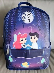 Disney Loungefly Mini Backpack The Little Mermaid Gondola Scene Ariel | NWT - Picture 1 of 5