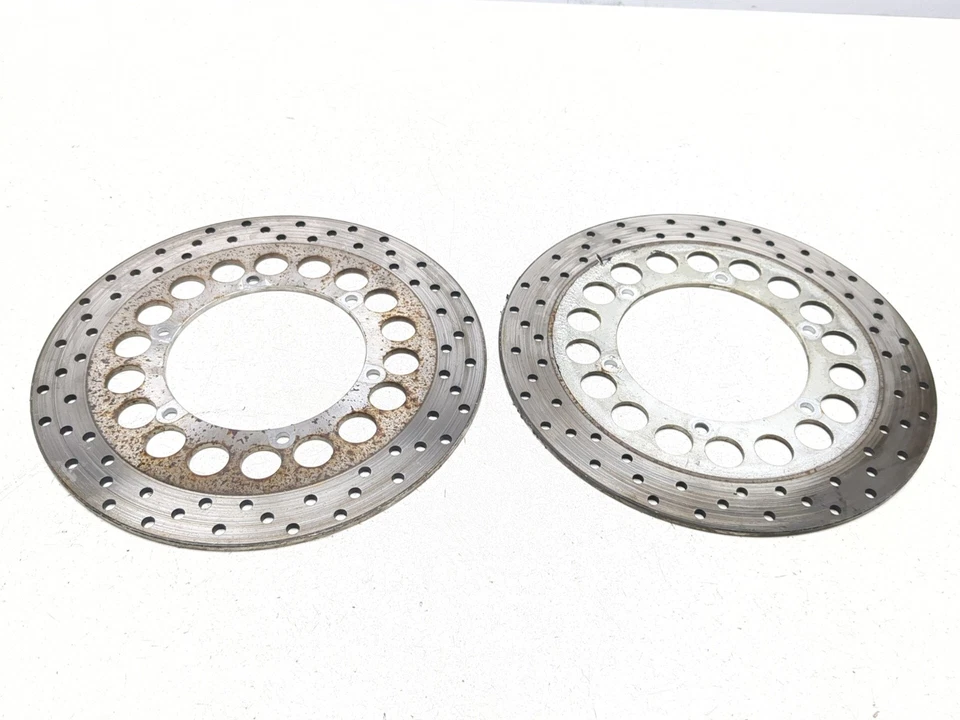 Juego de rotores de freno de disco delanteros Yamaha Royal Star Tour Deluxe XVZ1300LT 97-09 Foto 1 de 4