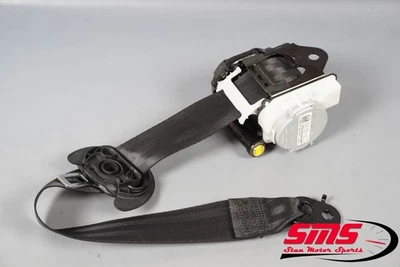 Cinturón de seguridad trasero derecho 11-18 Porsche Cayenne Turbo 958 negro derecho OEM Foto 1 de 4