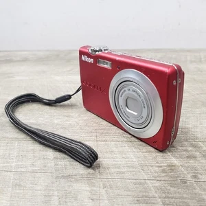 *SIN PROBAR* Cámara digital Nikon COOLPIX S203 solamente -roja-  - Imagen 1 de 10