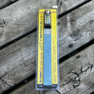 iGaging 8" 2-in-1 Digital Protractor & Angle Rule - New - Picture 1 of 6