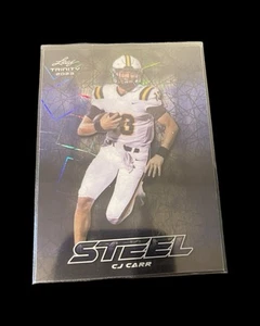 2023 Leaf Trinity - Trinity Steel CJ Carr #S-22 Blue Lava /99 (RC) D7 - Foto 1 di 2