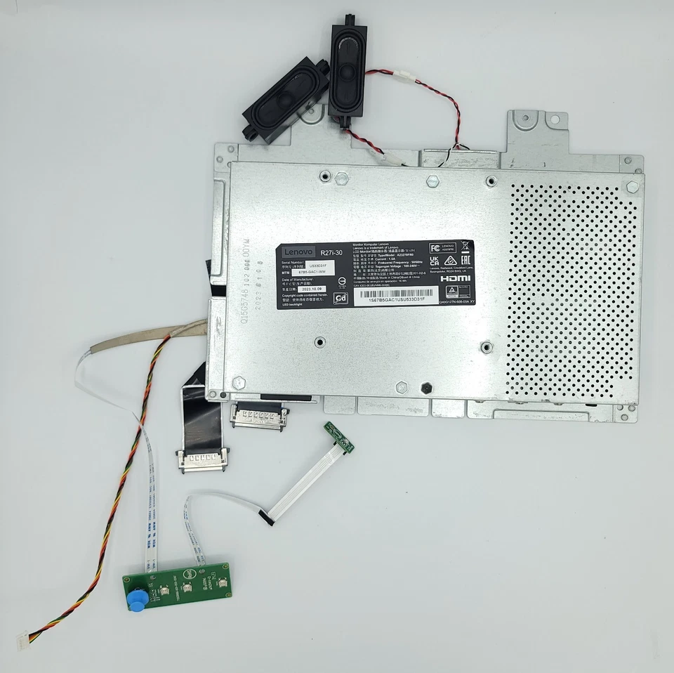 Lenovo Legion 67B5GAC1US 27" FHD 165Hz 0.5ms IPS FreeSync Gaming Monitor Boards - Image 1 of 4