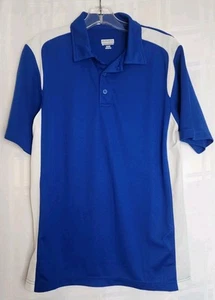 Polo Augusta Sportswear blu e bianca taglia S - Foto 1 di 6