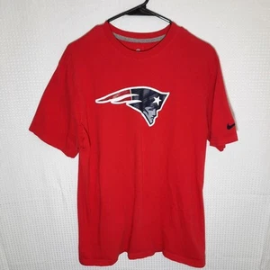 Nike NFL L Red New England Patriots T-Shirt Official Tee Licensed Football - Bild 1 von 5