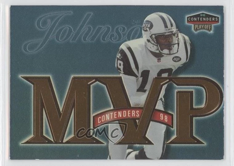 1998 Playoff Contenders MVPs Keyshawn Johnson #19 - Image 1 of 2