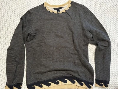 Sudadera Hombre Marc by Marc Jacobs Talla S Rayas Negro Beige Foto 1 de 4