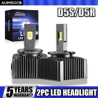 Kit de 2 faros LED D5S H/L haz para Audi S5 Sportback 2019 2021 2023 2024 Foto 1 de 4