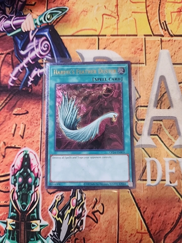 Harpie's Feather Duster Ultimate Rare OP24-EN003 NM Yugioh  - Image 1 of 1