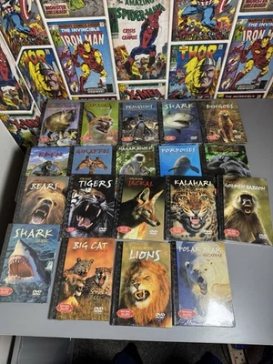 Natural Killers Predators Close Up x19 DVD Bundle New Sealed - Image 1 of 4