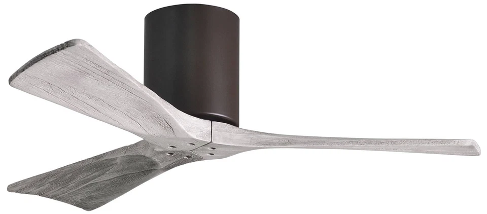 42" Matthews Irene 3H Textured Bronze Remote Hugger Ceiling Fan - Image 1 of 1