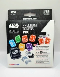Star Wars Unlimited Premium Tokens Pro Acryl 55st. New Version Neu&OVP - Bild 1 von 2