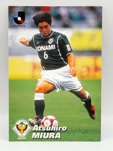 Atsuhiro Miura Calbee J.League Official Card Vetdy FC Nippon Japanese 2001 #6 - Picture 1 of 6