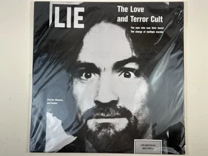 Charles Manson LP Lie The Love And Terror Cult 1987 Awareness Records "SEALED" - Imagen 1 de 4