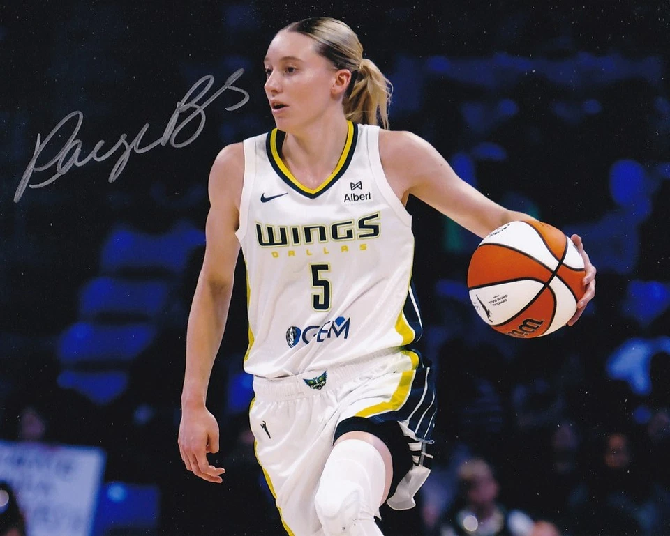 PAIGE BUECKERS SIGNED AUTOGRAPHED 8X10 PHOTO DALLAS WINGS - Image 1 of 1