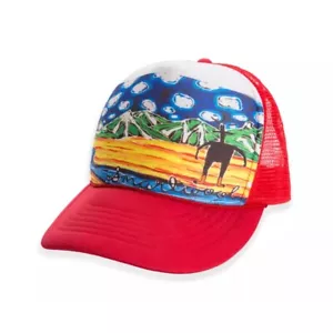 ABBY PAFFRATH JACKSON HOLE SNAPBACK TRUCKER HAT FOR SMARTWOOL NEW OLD STOCK - Picture 1 of 7
