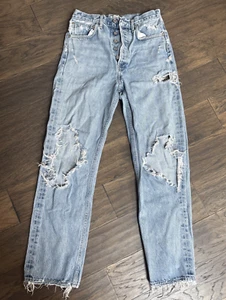 Agolde Women’s Jeans 90s Button Fly Size 25 VINTAGE!! - Picture 1 of 11