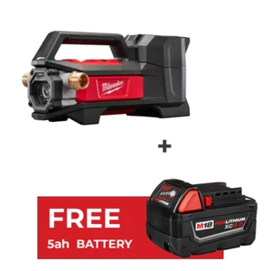 Milwaukee 2771-20 M18 Cordless Transfer Pump + Free 5ah Battery - Picture 1 of 2