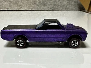 Vintage 1967 Hot Wheels Custom Fleetside – Purple Spectraflame Hong Kong Variant - Picture 1 of 8