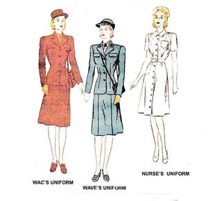 Drei Butterick Junior Miss Manikin Schnittmuster Set 4 Kopien - Bild 1 von 3