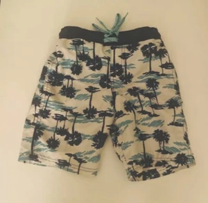 Cat And Jack Boys Small (6-7) Elastic Drawstring Waist Mesh Lining Swim Trunks - Picture 1 of 5