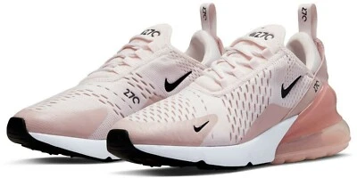 NEW Air Max 270 Women’s Multi Size Light Soft Pink/Black AH6789-604 Fast Ship - Image 1 of 4