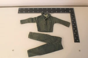 RARE VTG. 1960's GI Joe Army Dark Green Uniform 1/6 Scale Adventure Team 1960 - Picture 1 of 11