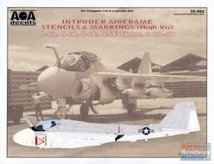 AOA32026 1:32 AOA Decals - A-6A A-6B A-6E A-6E TRAM KA-6D Intruder Airframe - Picture 1 of 2