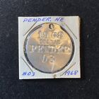 1968 Pender NE Dog Tax Tag #03. Our C934