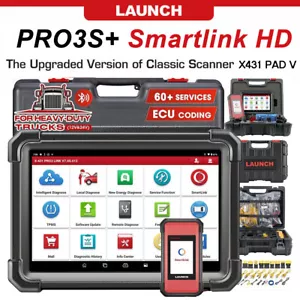 LAUNCH X431 PRO3S+ SmartLink HD V+ HDIII Heavy Truck Car Diagnostic Tool Scanner - Picture 1 of 15