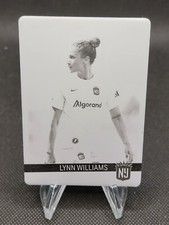 2023 Parkside Stars Of The NWSL LYNN WILLIAMS BLACK PRINTING PLATE 1/1 Gotham