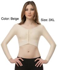 Isavela Comprexxwear Long Sleeve Breast Aug. Post Surgical Bolero 3XL XXXL Beige