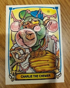 1988 Leaf Baseball's Greatest Grossouts #49 Charlie The Chewer - Picture 1 of 2