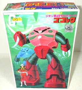 BANDAI CHAR'S Z'GOK Gunpla Old Kit 1/144 MSM-07S Gundam Plastic Model Japan Rare - Bild 1 von 12