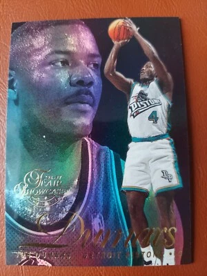 1996-97 Flair Showcase Row 2 Joe Dumars #65  - Image 1 of 2