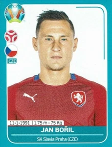 Panini Euro European Championship 2020 Preview Sticker Czech Republic CZE 13 Jan Boril - Picture 1 of 1