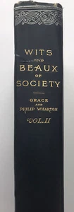 Wits and Beaux of Society Grace and Philip Wharton Volume 2 Vintage Book - Bild 1 von 3