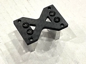 Diferencial central de fibra de carbono/cubierta difusa montaje EZM Arrma 1/7 ilimitado V2 6S - Imagen 1 de 2