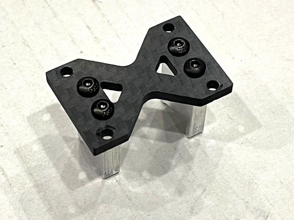 Carbon Fiber Center Differential /Diff Cover EZM Mount Arrma Kraton Outcast 6S - Image 1 of 1