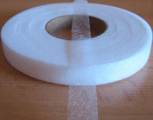 100 m Saumfix Bügelvlies Beidseitig haftend Breite: 10 & 15 mm (Ab 0,09 € / m) - Picture 1 of 1