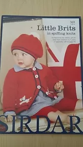 SIRDAR Little Brits in Spiffing Knits 369 - 16 Patterns DK Boys/Girls 0-7 Yrs - Picture 1 of 1