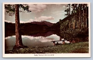 K8/ New Zealand Foreign RPPC Postcard c1940s Kanickri Lake 172 - Picture 1 of 4