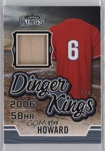 2020 Leaf Lumber Kings Dinger Kings Platinum /7 Ryan Howard #DK-18
