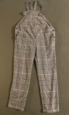 Hatch Maternity Jovie Overalls Plaid Wool Blend Women's Size 0/XS - Image 1 of 4