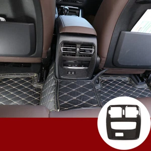 For BMW 3 Series G20 2020-2022 Carbon Fiber ABS Rear Air Vent Trim Panel - Picture 1 of 11