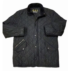 CHAQUETA HOMBRE BARBOUR CHELSEA SPORTSQUILT EN NEGRO - TALLA S - Imagen 1 de 8