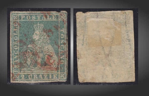 1857 LEÓN TOSCANO USADO 2 CRAZIE GRENNISH AZUL WMK 184 SCT.13 MILLAS,5yb SASSONE 13 - Imagen 1 de 1