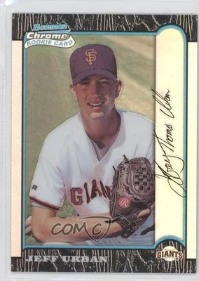 1999 Bowman Chrome Refractor Jeff Urban #82 Rookie RC - Image 1 of 2